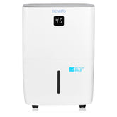 50-Pint Dehumidifier with Built-in Pump, White
