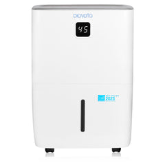 50-Pint Dehumidifier with Built-in Pump, White