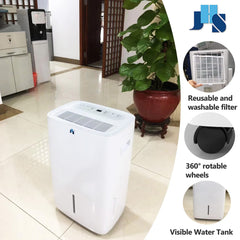 25-Pint Dehumidifier, White