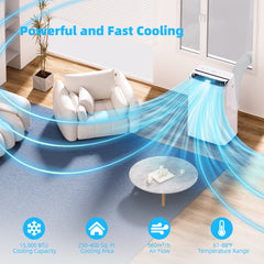 15,000 BTU Portable Air Conditioner, White