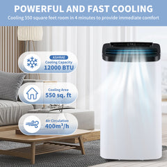 12,000 BTU Portable Air Conditioner | A018G-8KR